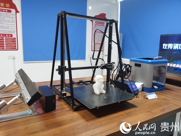 3D打印展示。人民网 陈晶晶摄