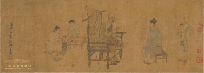 《萧翼赚兰亭图》 国博供图