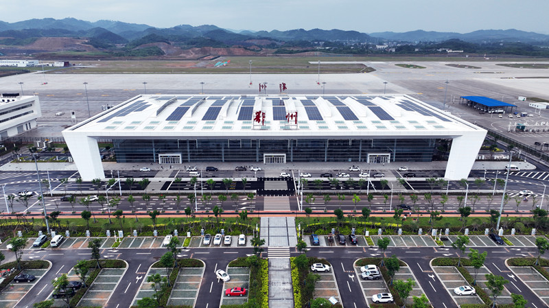 航站楼外观。鄂州宣传部供图