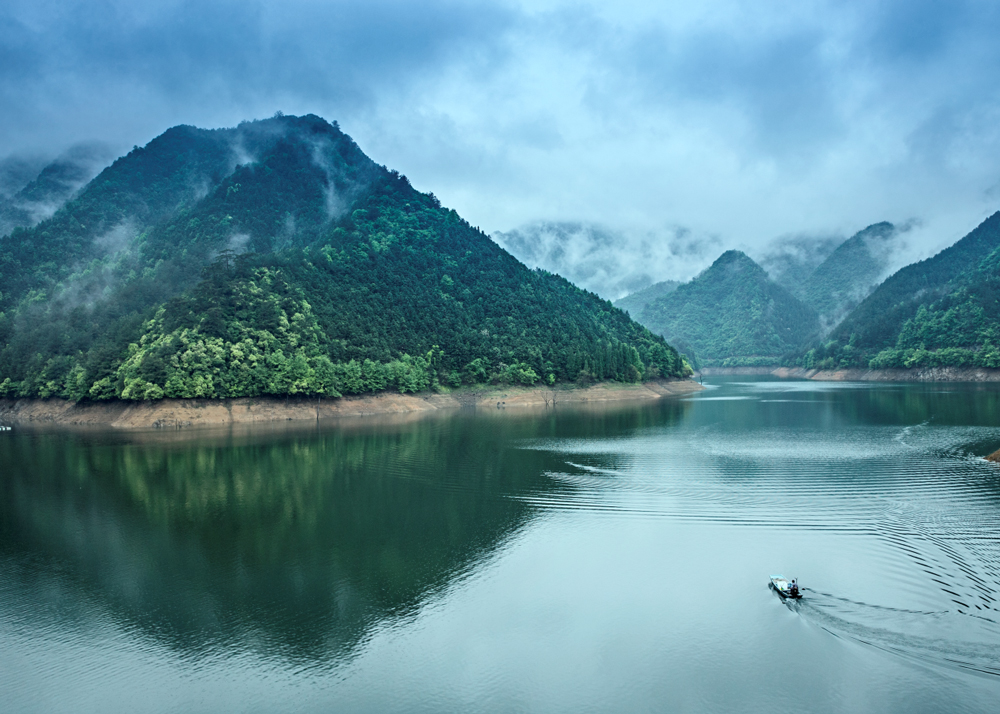 杭州建德市罗奇湾森林氧吧。杭州市林水局供图