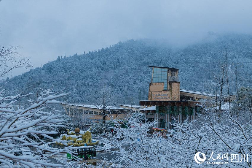 七里坪春雪。古熠摄