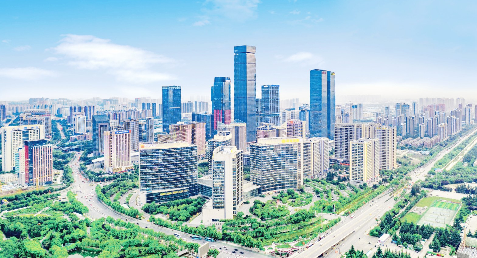 图为西安城市风光。 西安市委组织部供图.png