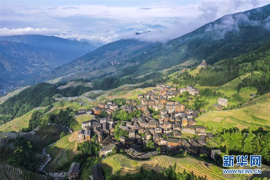 广西龙胜 夏日龙脊景色迷人 中国城市网