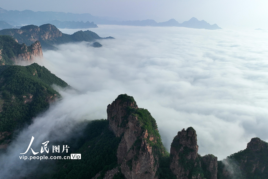 河北邢台：太行山区出现云海景观【2】