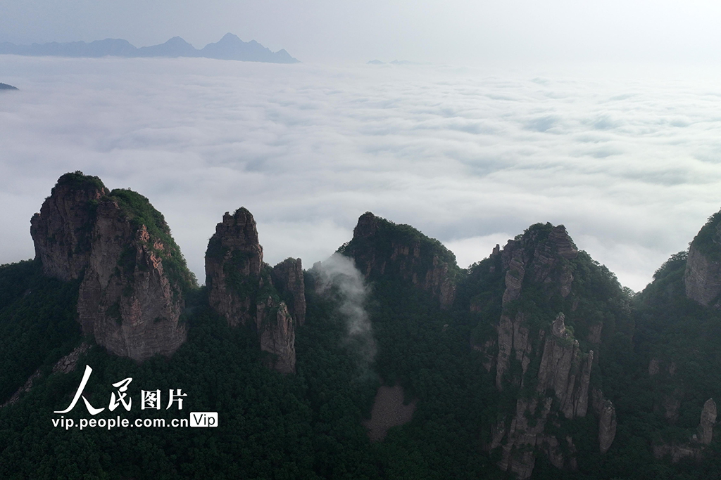 河北邢台：太行山区出现云海景观【4】