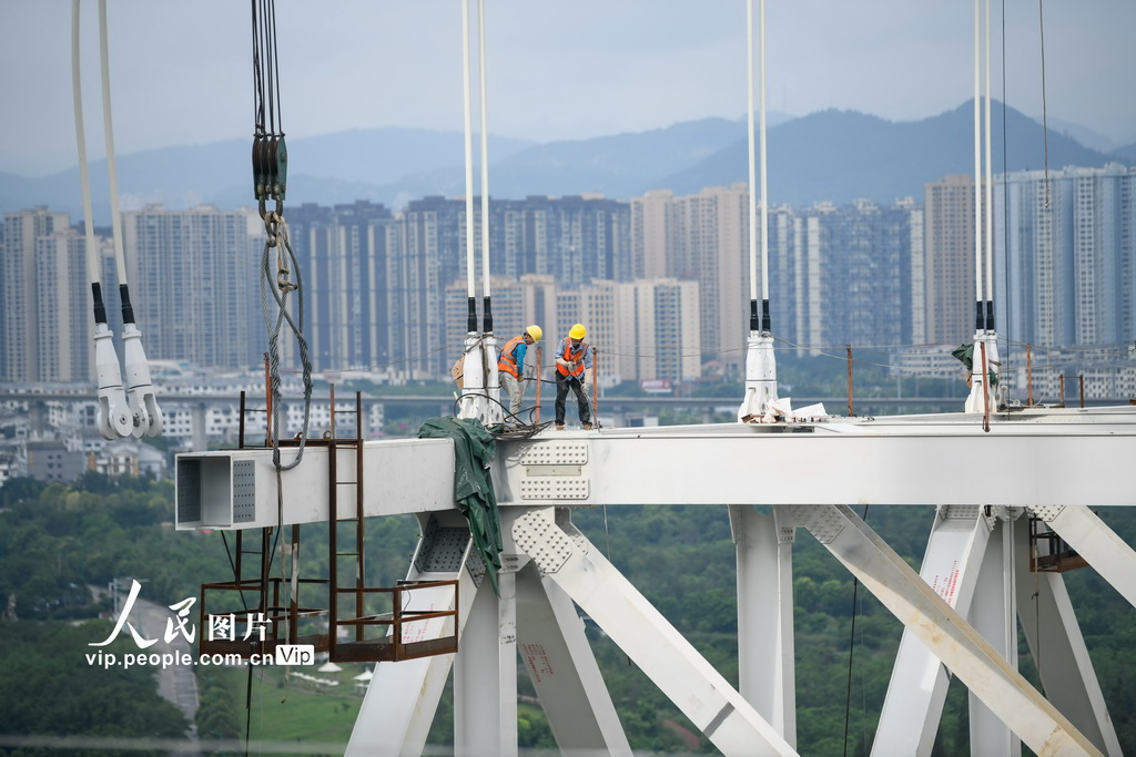 贵州兴义：金州大桥建设有序推进【2】