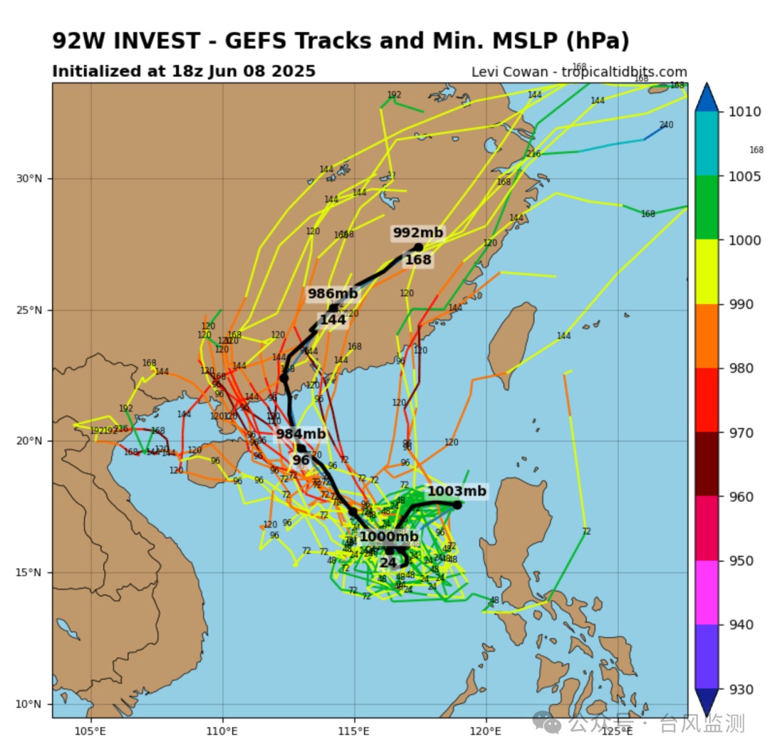 暴雨！大暴雨！1号台风即将生成！正逼近我国