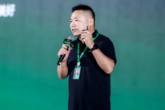 叮咚买菜创始人兼CEO梁昌霖。图片来源：叮咚买菜
